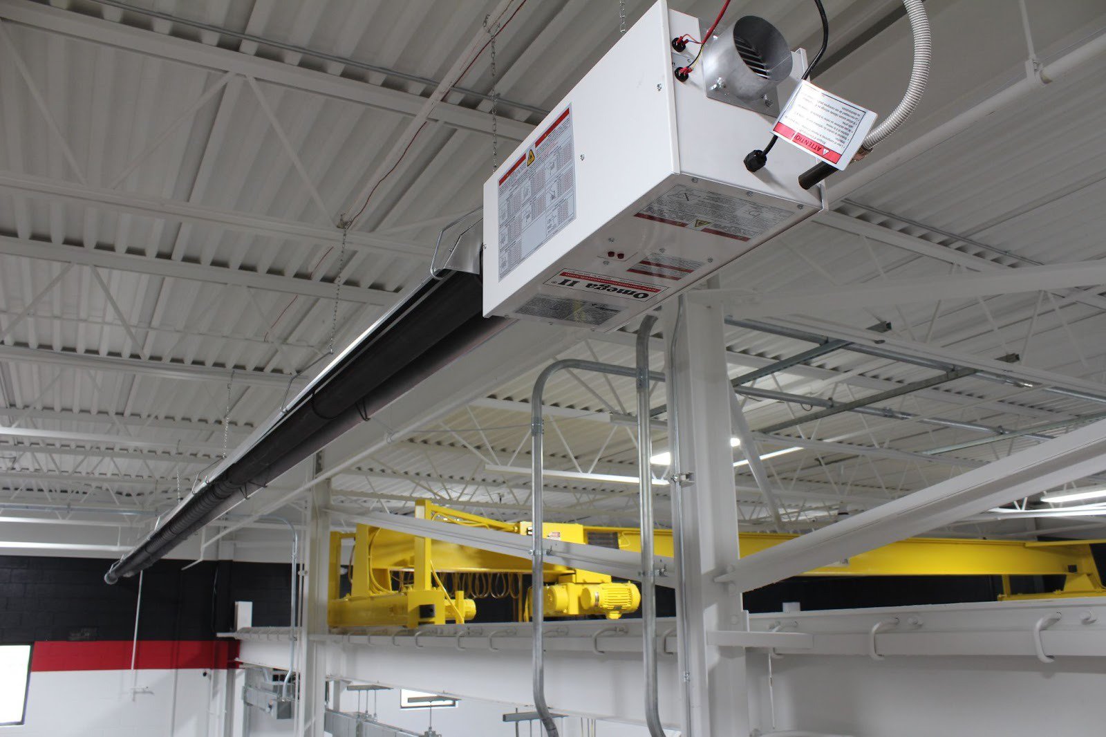 an example of gas-fired unit heater for industrial use