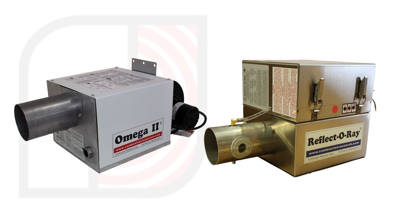 infrared heaters for industrial uses